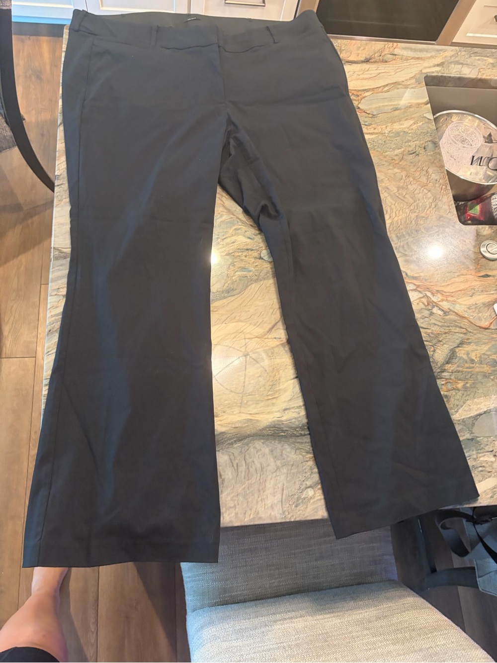 Lane Bryant Black Boot Cut Dress Pants